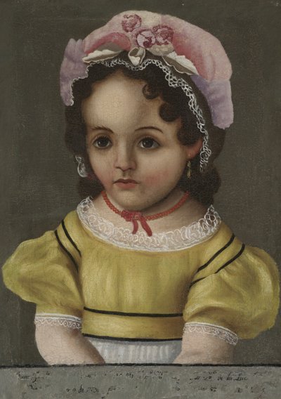 Portrait of a Child by Mexican School